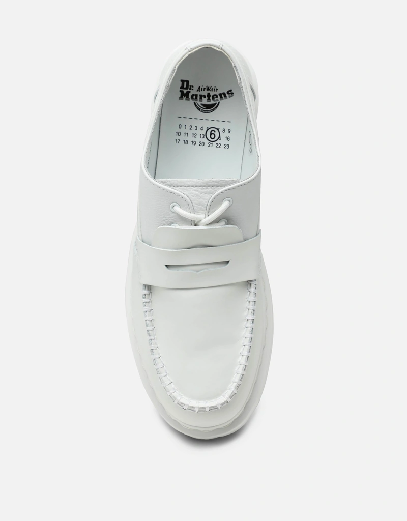 MM6 Maison Margiela メンズ Mm6 X Dr Martens ホワイト カーフレザー
