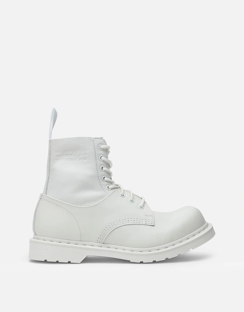 ア*ァ様 定価8万メンズ可Maison Martin Margiela6初期00 Maison Margiela – Leather Sneakers with Contrast Trim Hombre 616