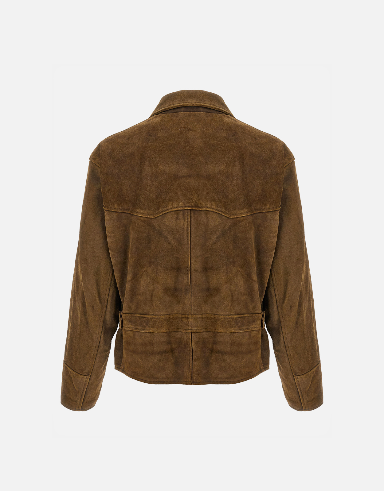 MM6 Maison Margiela メンズスエードバイカーレザージャケット (すべて