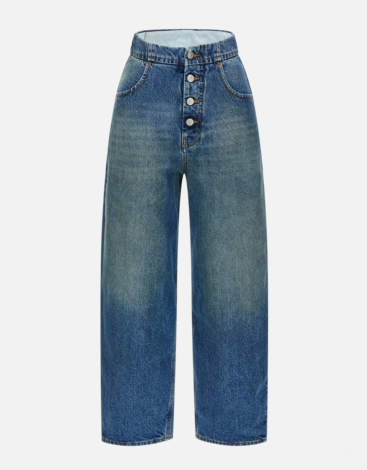 MM6 Maison Margiela コットンデニムストレートレッグジーンズ (すべて