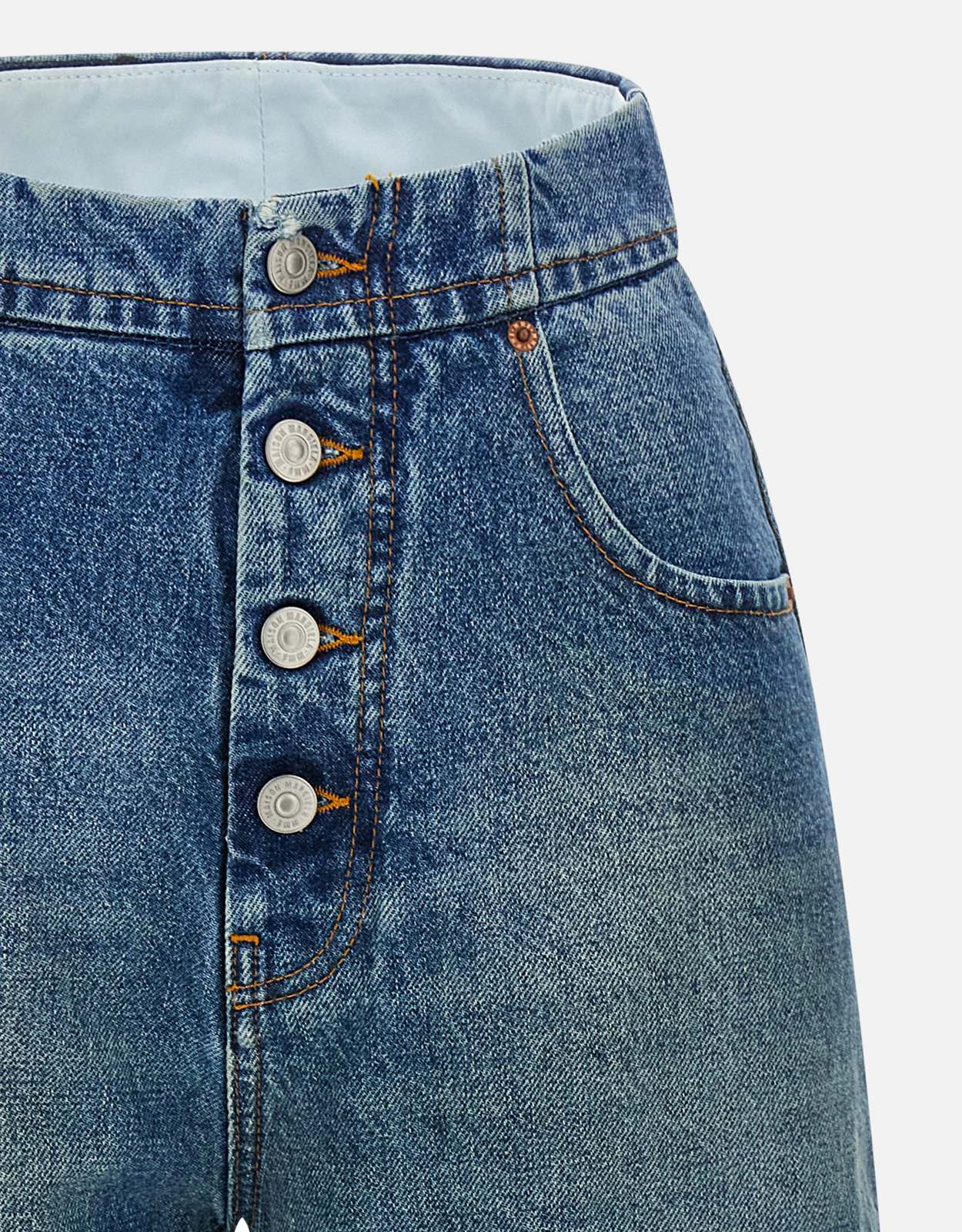 MM6 Maison Margiela コットンデニムストレートレッグジーンズ (すべて