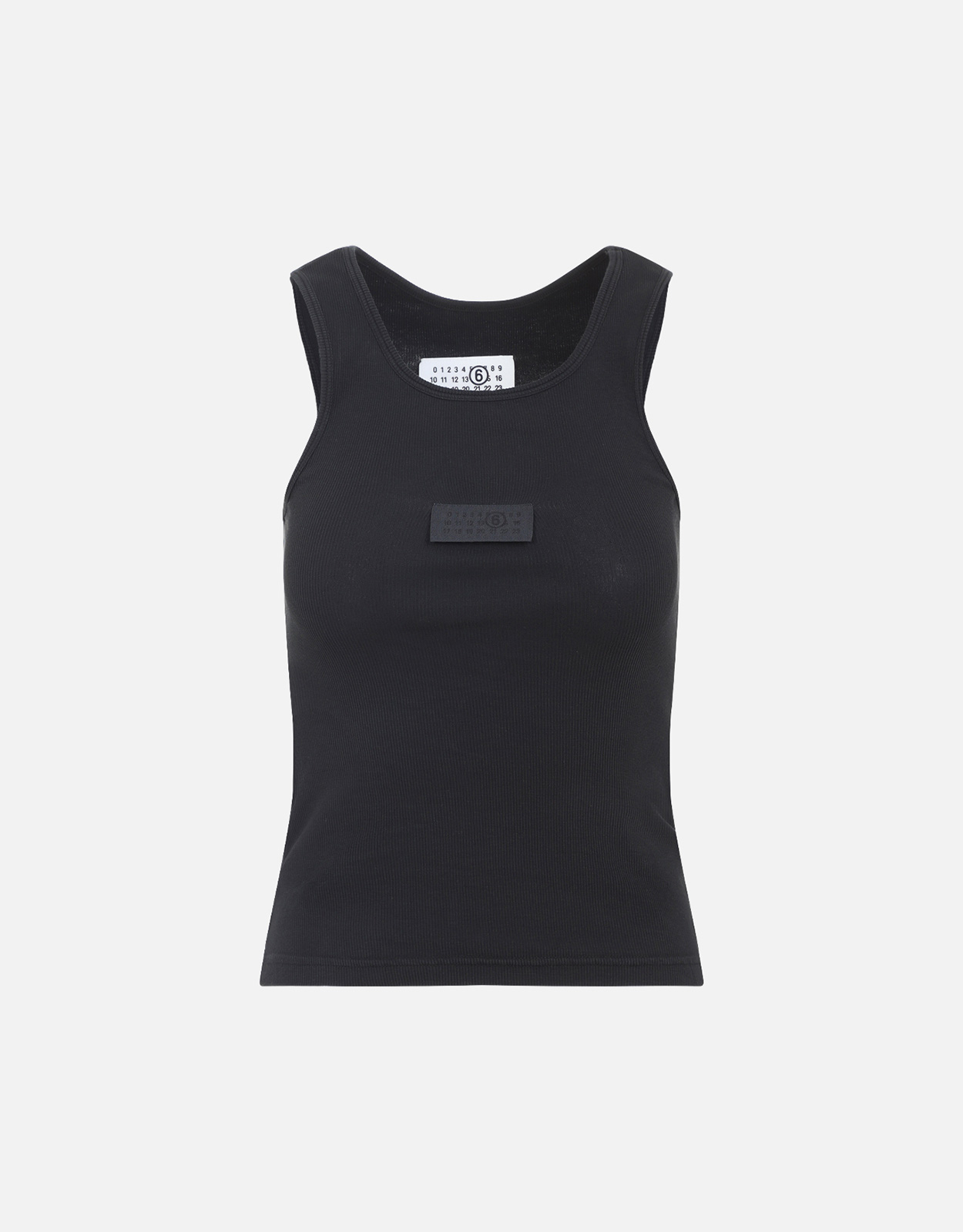 MM6 Maison Margiela Ribbed Jersey Slim Fit Tank Top (All New In