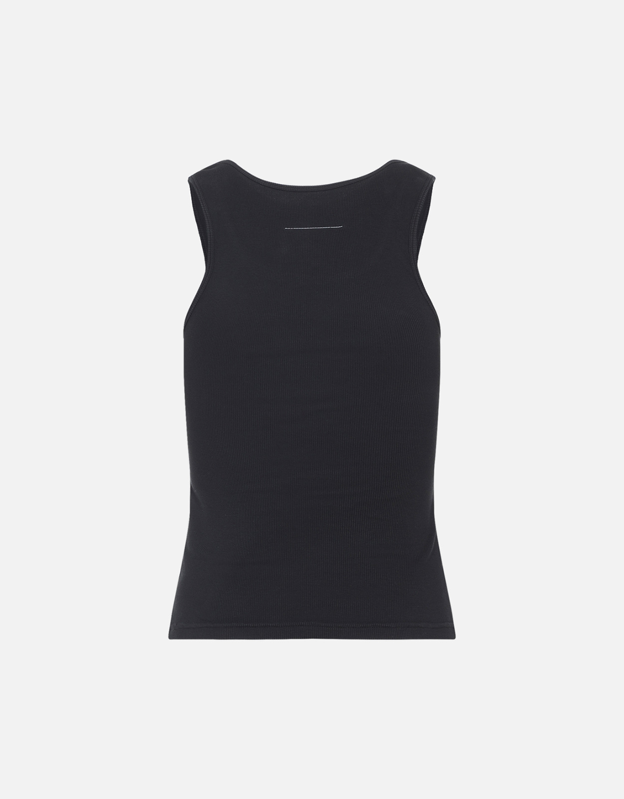 MM6 Maison Margiela リブジャージースリムフィットタンクトップ