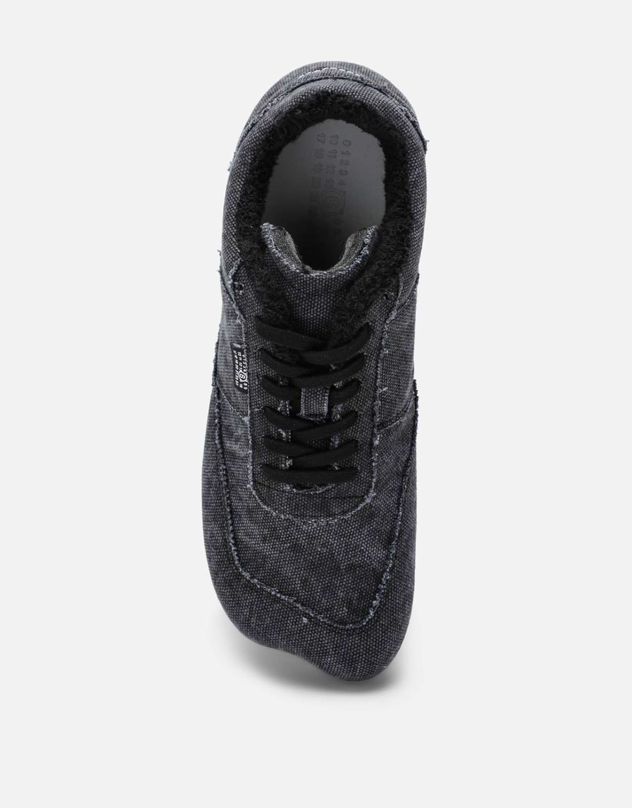 MM6 Maison Margiela メンズ 解剖学的キャンバススニーカー () IFCHIC.COM