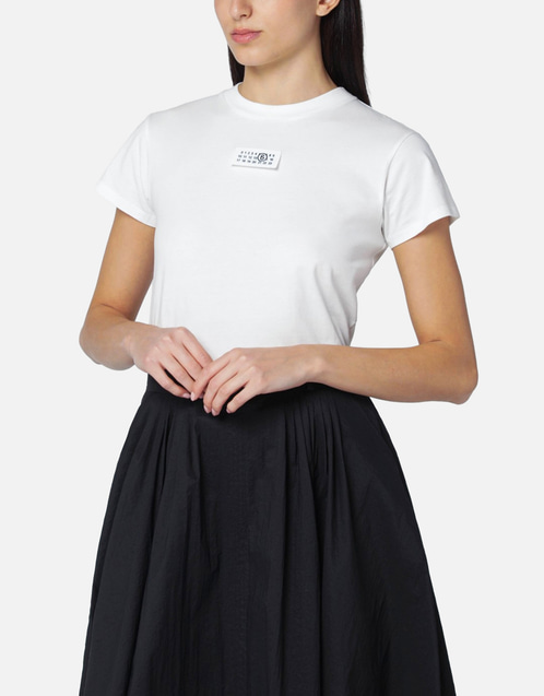 MM6 Maison Margiela Numeric Cotton T-Shirt (Tops) IFCHIC.COM