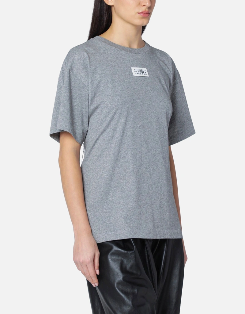 MM6 Maison Margiela Cotton T-Shirt With Gloves (Tops) IFCHIC.COM