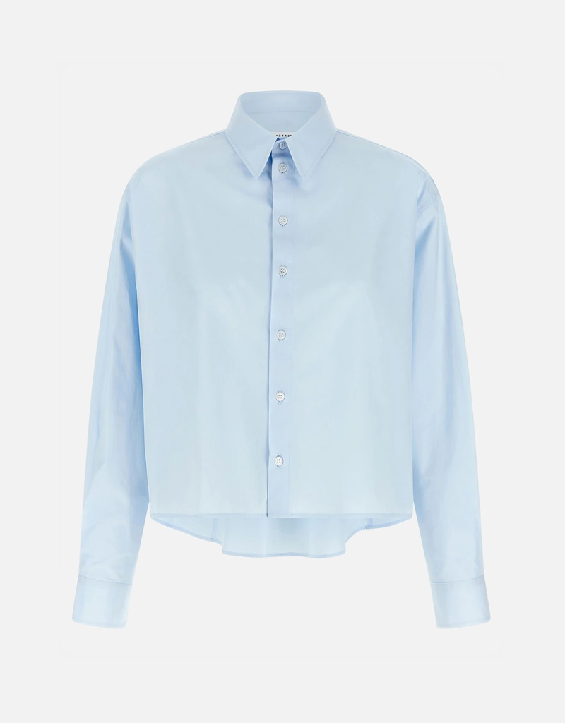 MM6 Maison Margiela ポプリン コンフォートフィット アシンメトリー丈