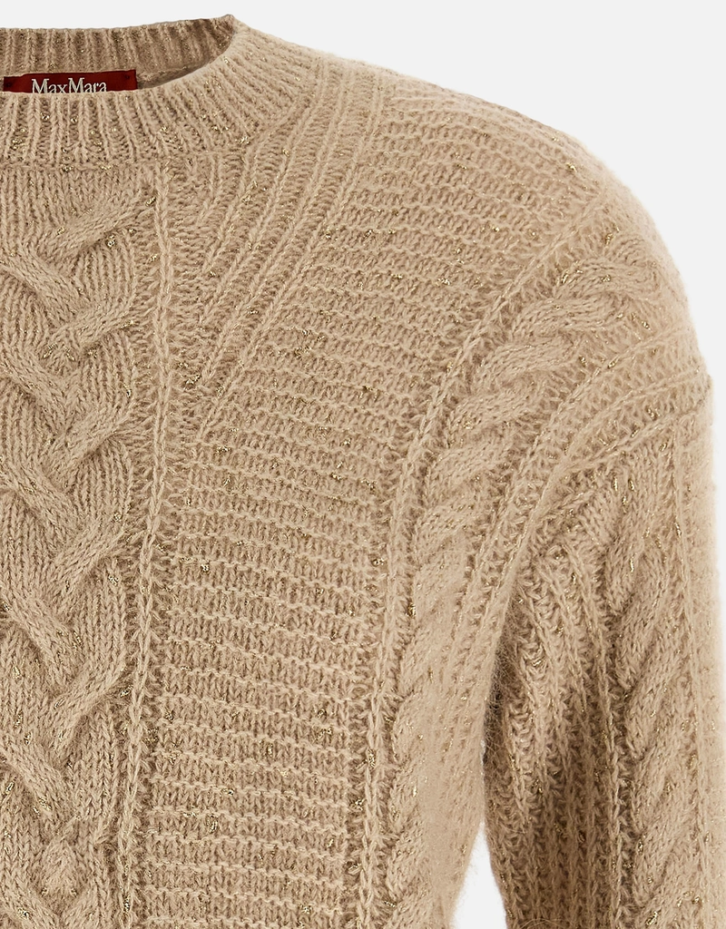 Max Mara Studio ボクシーアルパカ混紡セーター (すべての新品) IFCHIC.COM