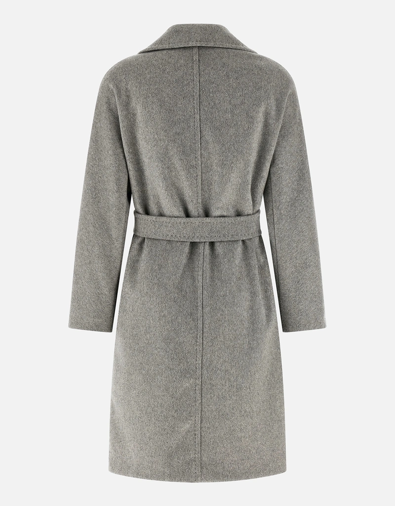 Max Mara Studio カシミヤ アルパカ ウール ダブルブレストコート