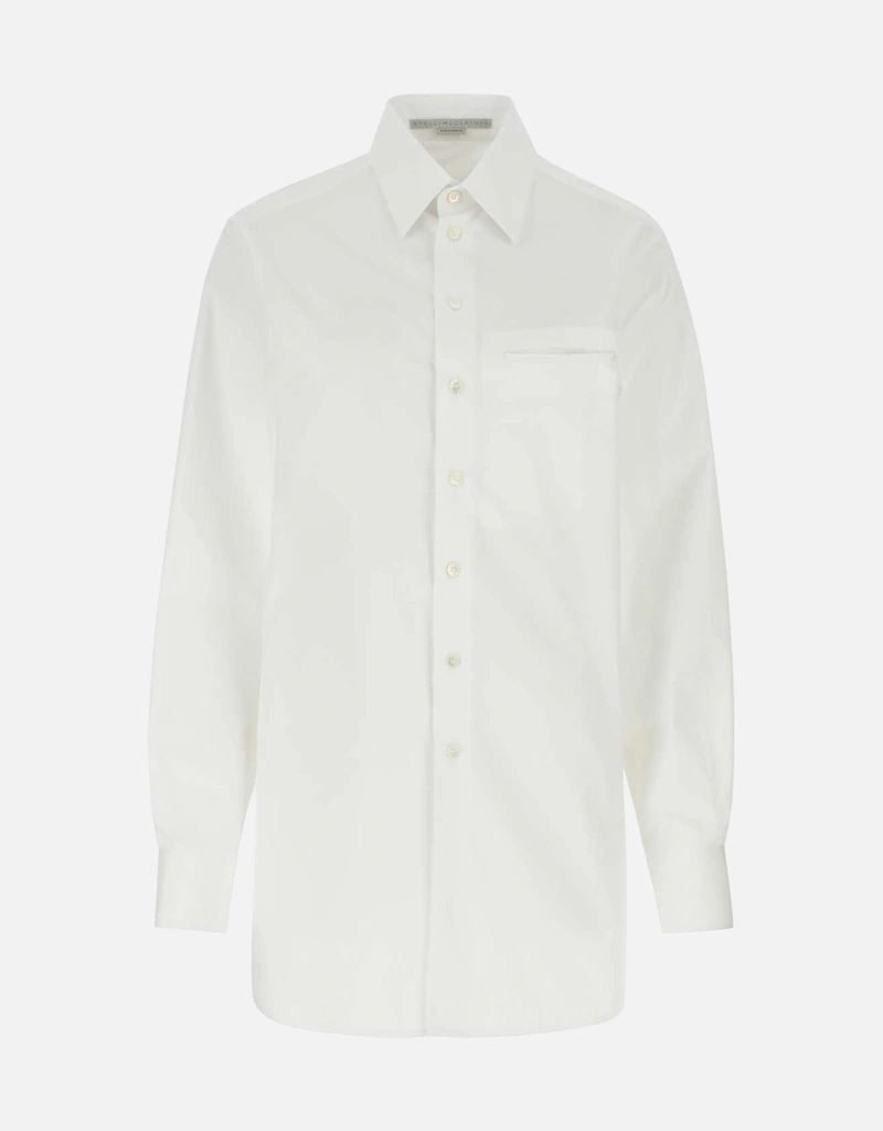 Stella McCartney ホワイトポプリンシャツ () IFCHIC.COM