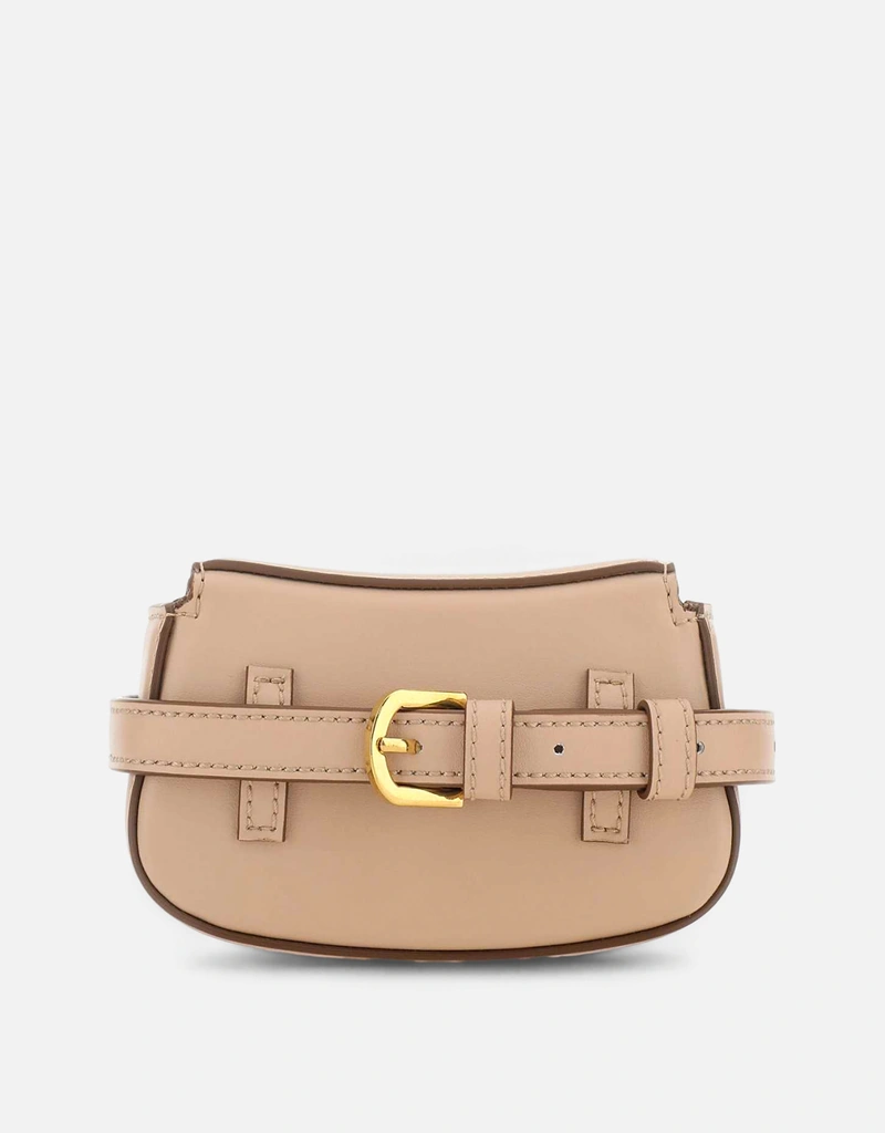 Stella McCartney スキンピンクオルターマットミニショルダーバッグ