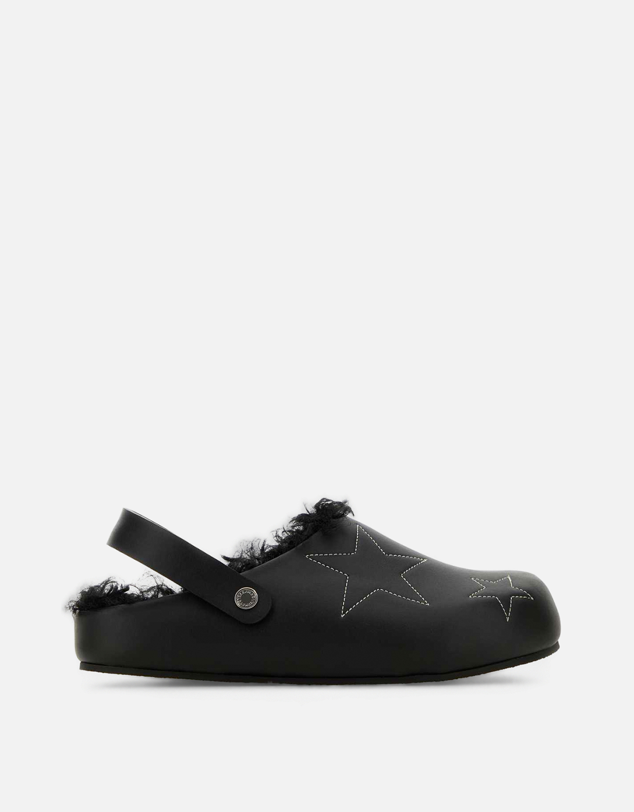 Stella McCartney Stella McCartney Black Alter Mat Elyse Slippers - IT 36　ステラ マッカートニー ブラック Alter Mat Elyse スリッパ - IT 36