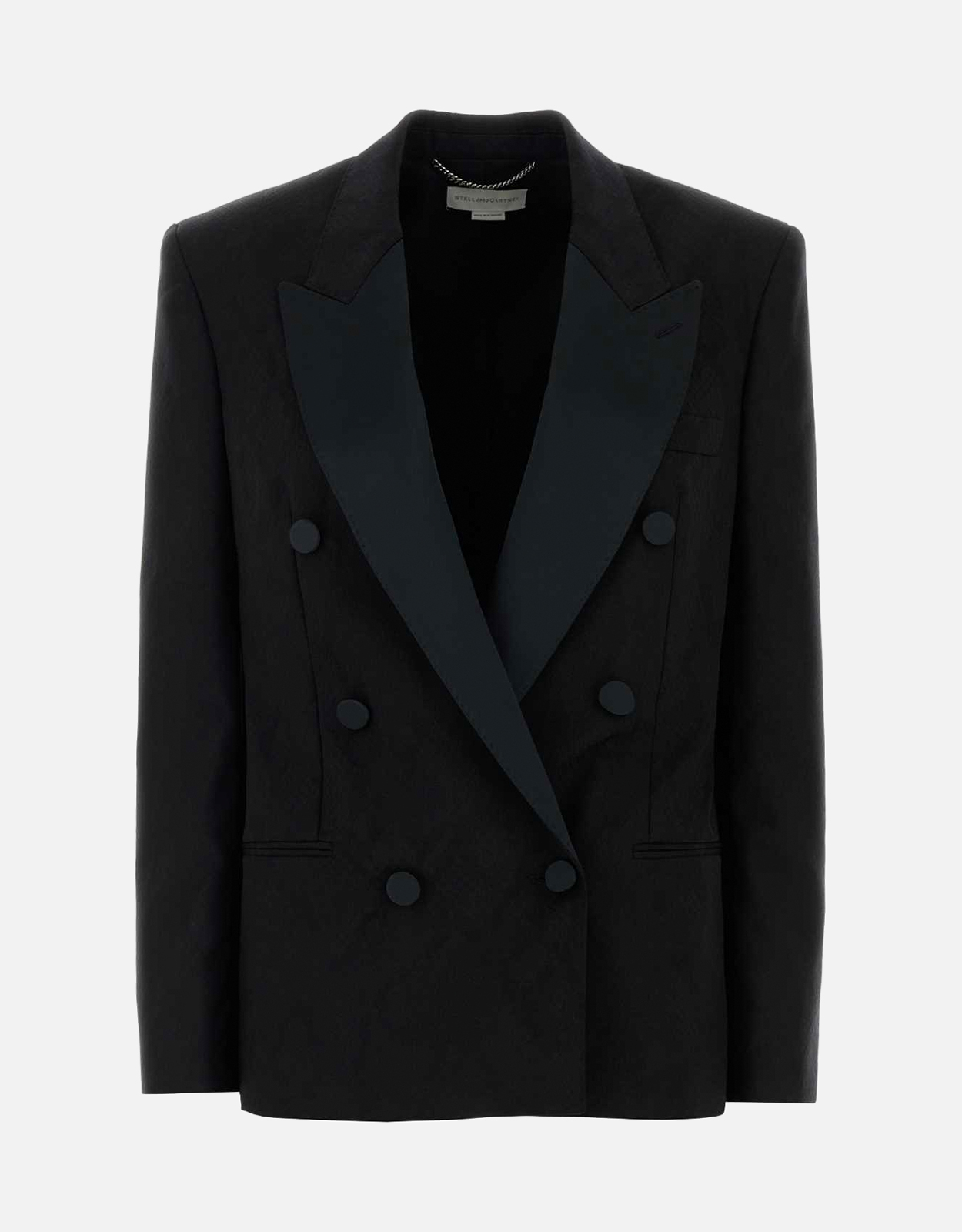 Stella McCartney Stella McCartney Black Wool Blazer - IT 38　ステラ マッカートニー ブラック ウール ブレザー - IT 38