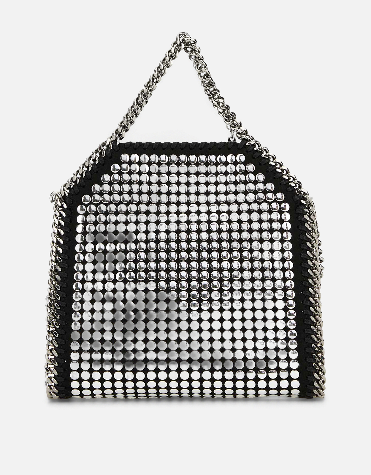Stella McCartney Embellished Shaggy Deer Micro Falabella Handbag