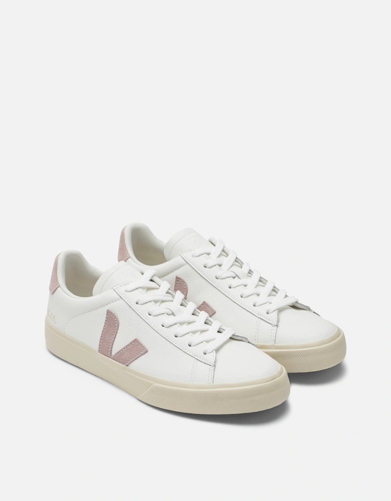Veja カンポ レザー ホワイト ベイブ スニーカー (すべての新品