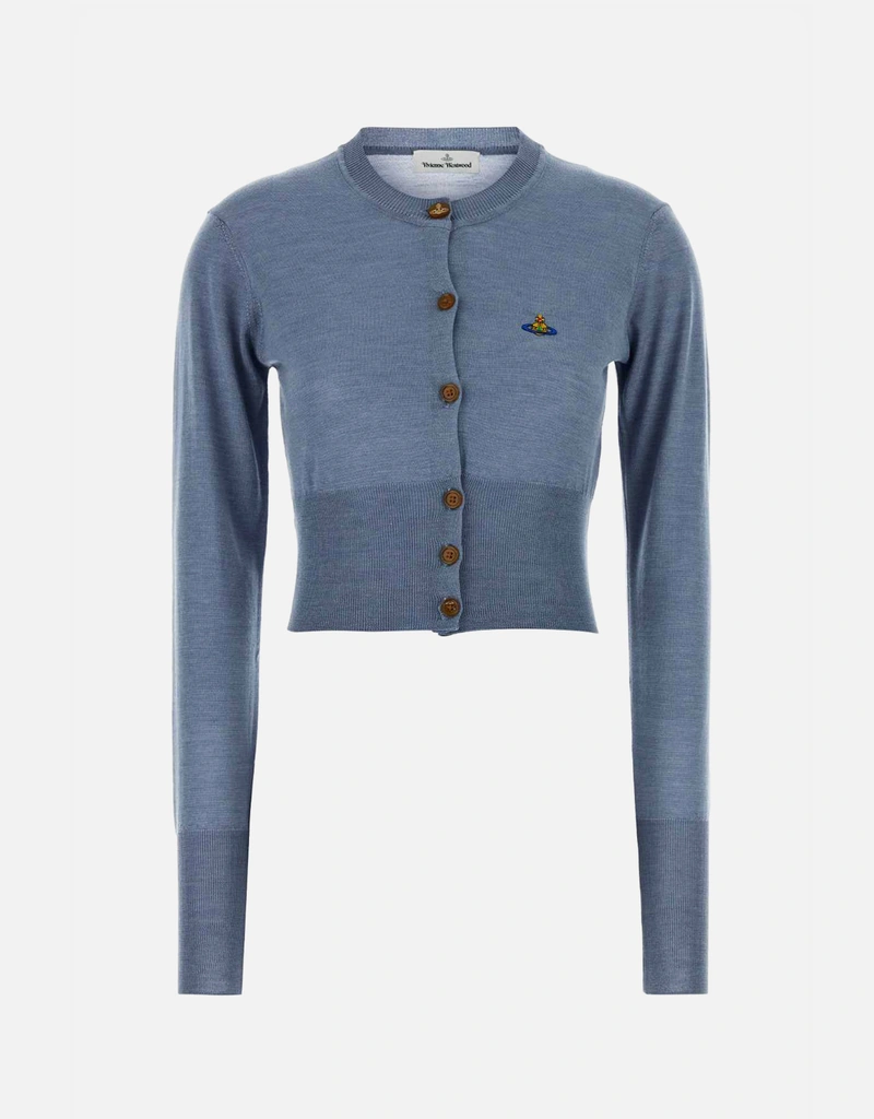 Vivienne Westwood Wool Cropped Cardigan (All New In) IFCHIC.COM