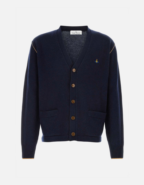 Vivienne Westwood メンズ アレックス ウール混紡カーディガン (すべて