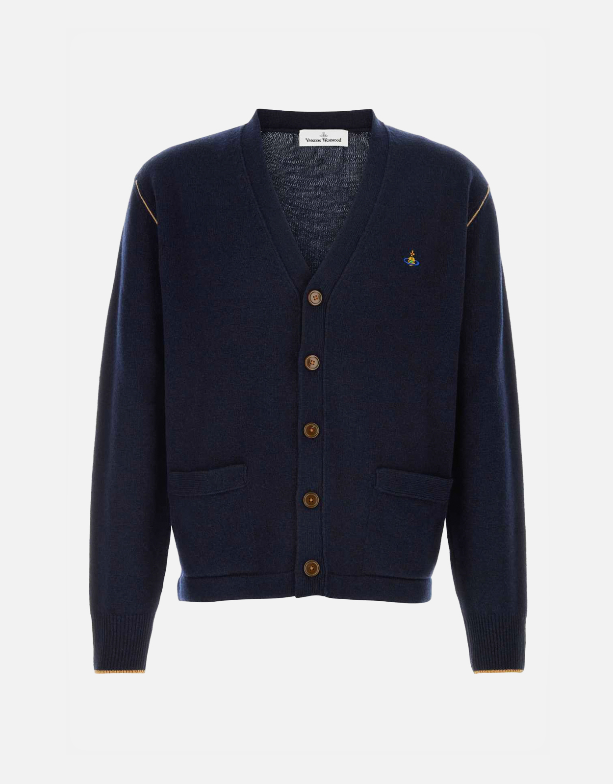 Vivienne Westwood メンズ アレックス ウール混紡カーディガン (すべて