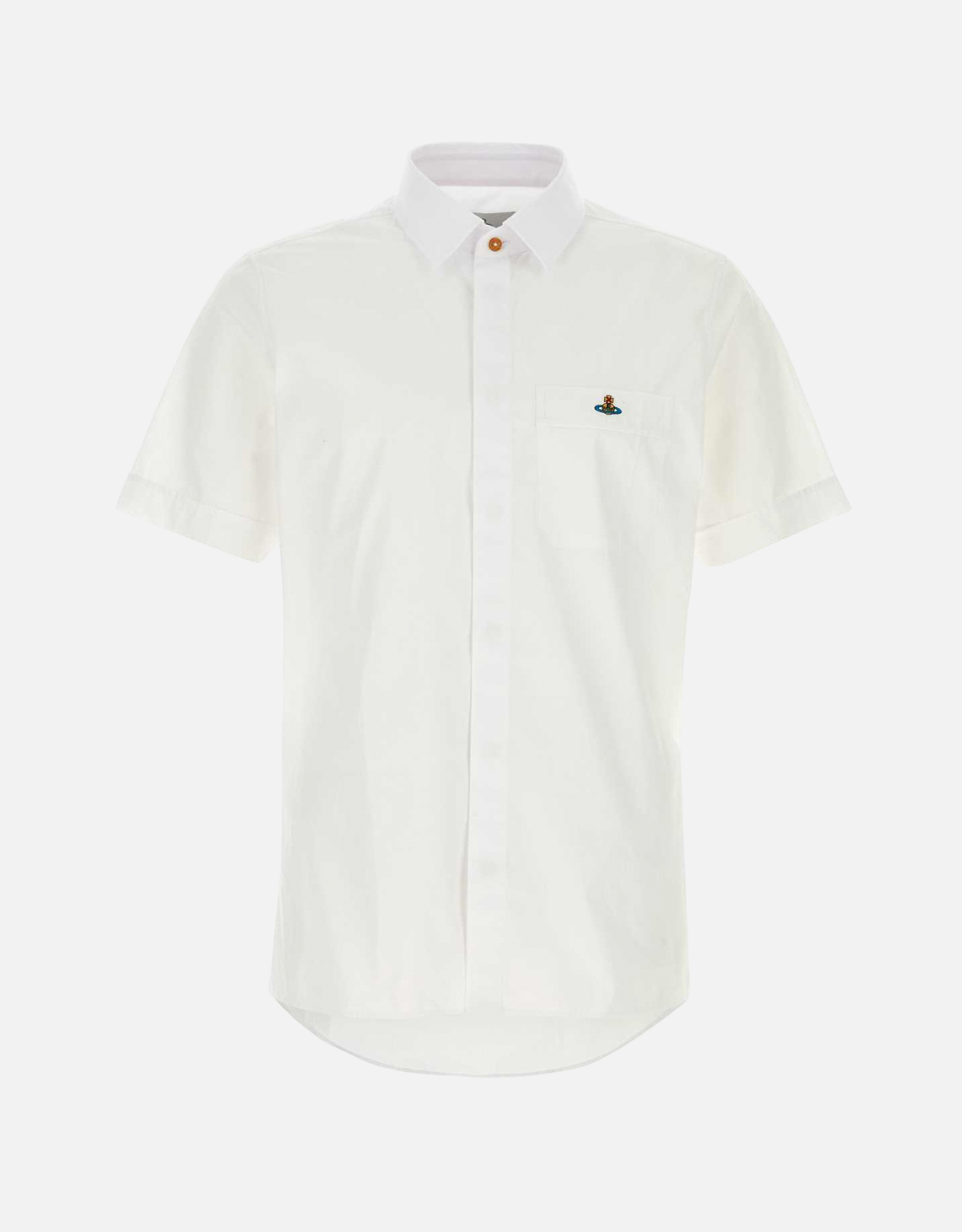 Vivienne Westwood メンズホワイトポプリンシャツ (すべての新品