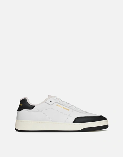 Saint Laurent メンズ SL/61 カーフレザー スニーカー () IFCHIC.COM