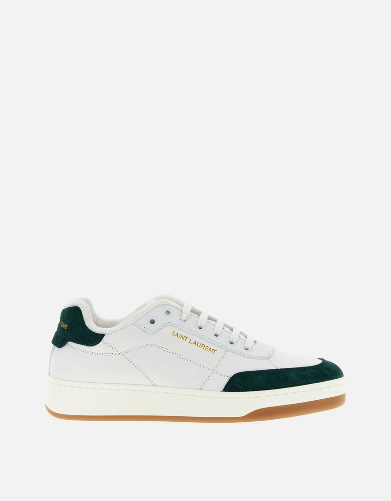 Saint Laurent メンズ SL/61 カーフレザー スニーカー () IFCHIC.COM