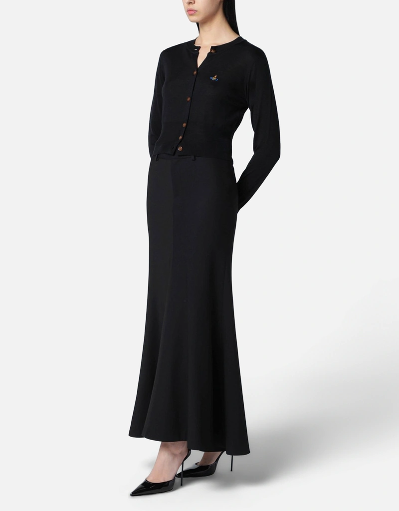 Vivienne Westwood ベアウールブレンドクロップドカーディガン