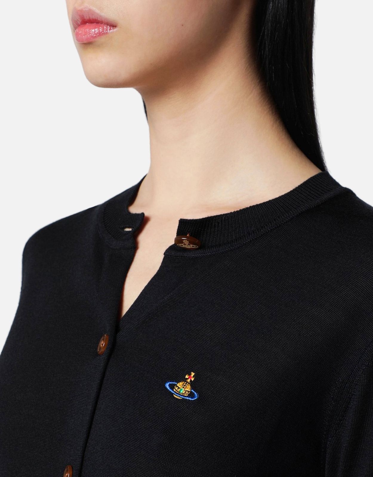 Vivienne Westwood ベアウールブレンドクロップドカーディガン