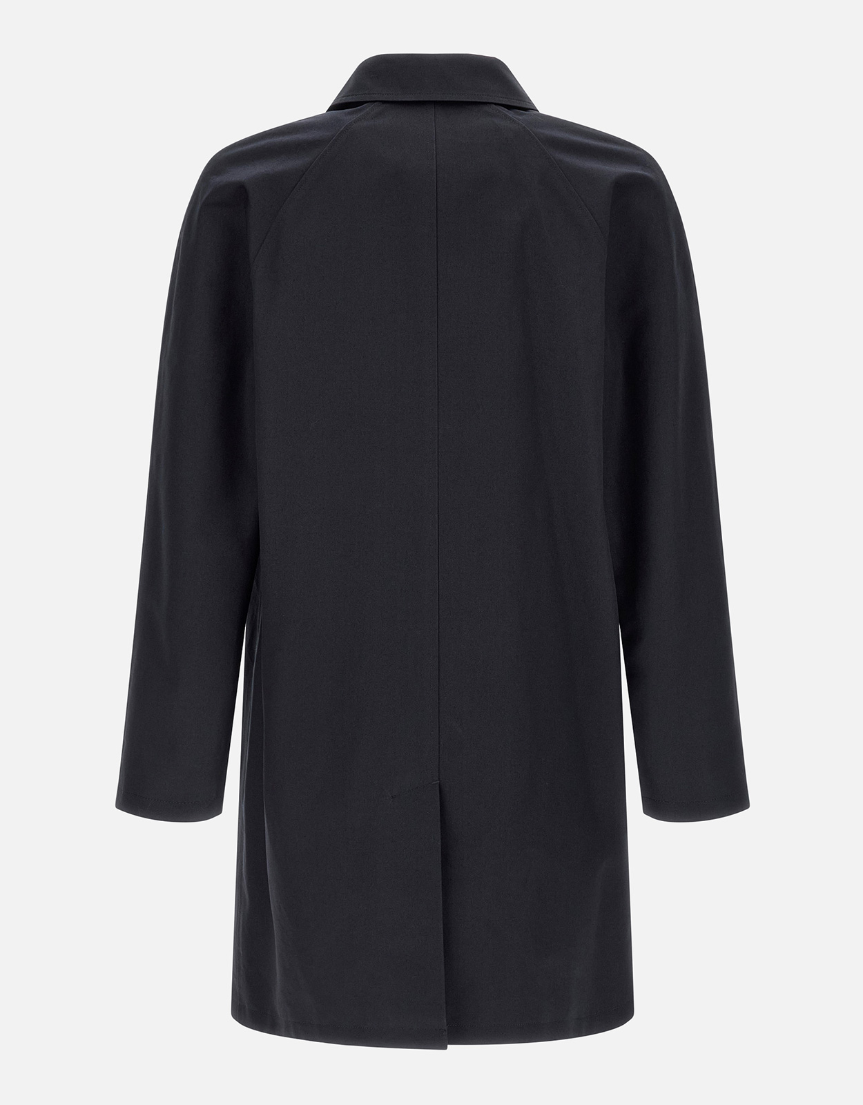 A.P.C. メンズ Urban Mac コットン防水シングルブレストトレンチコート