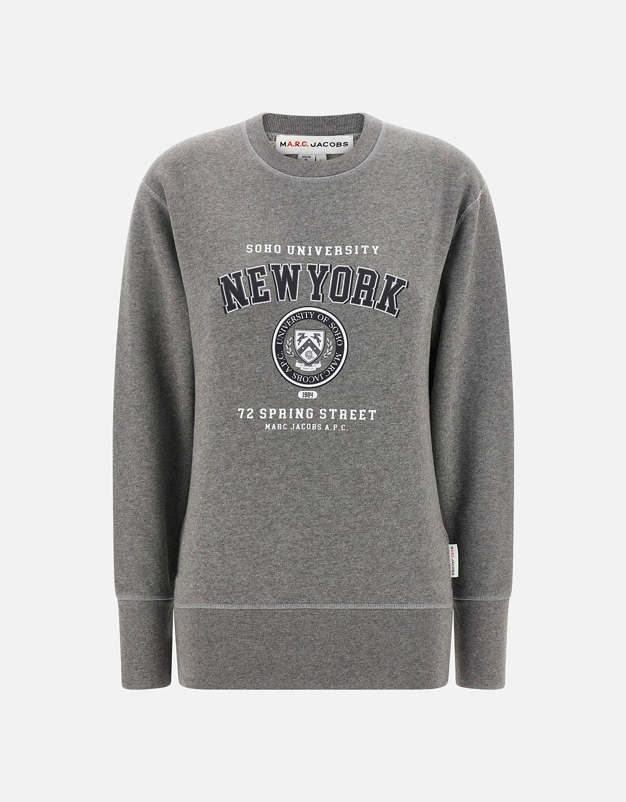 A.P.C. コットンプリントクルーネックスウェットシャツ (すべての新品