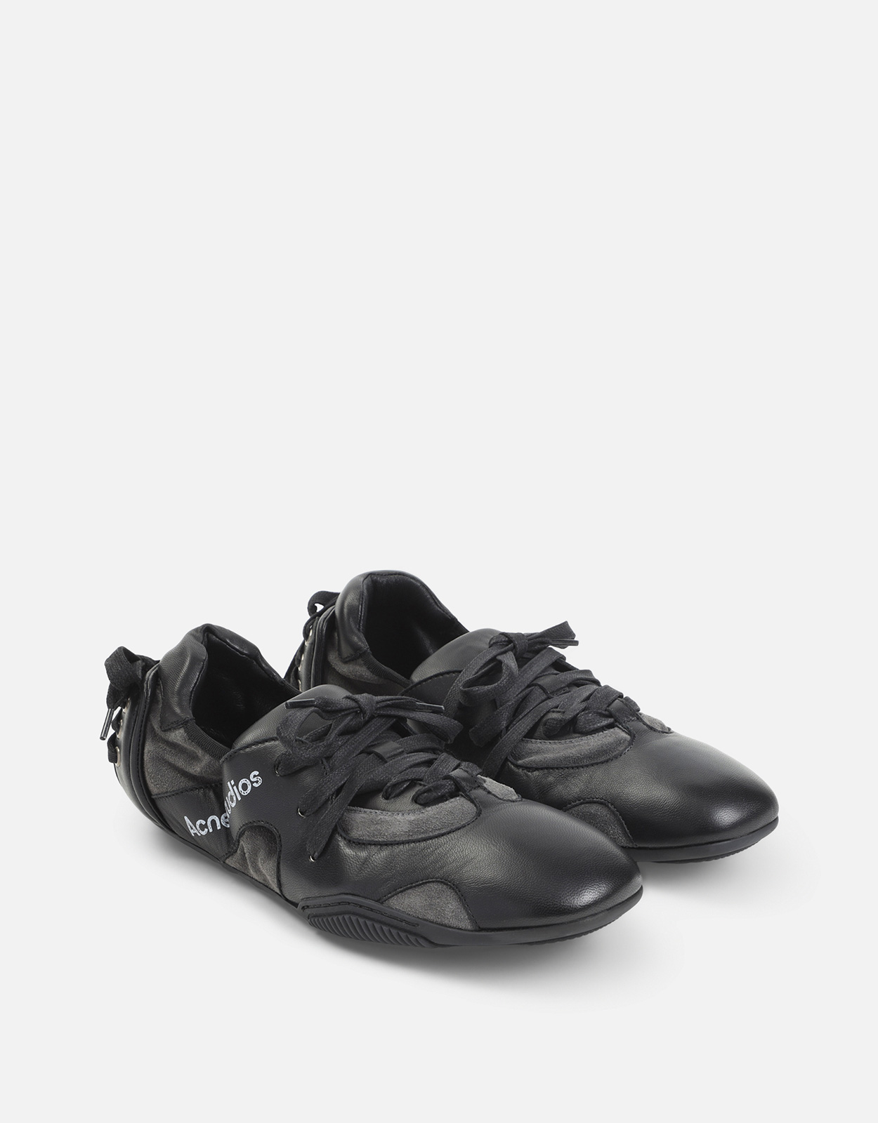 Acne Studios メンズレザー レースアップシューズ (すべての新品