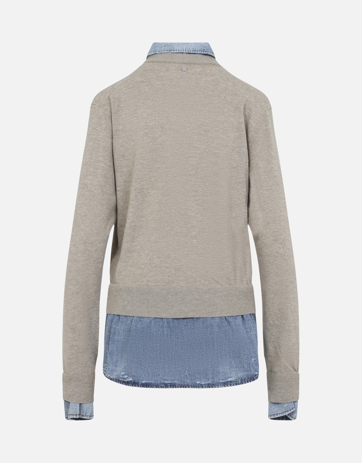 Acne Studios レイヤードウールニットセーター (すべての新品) IFCHIC.COM