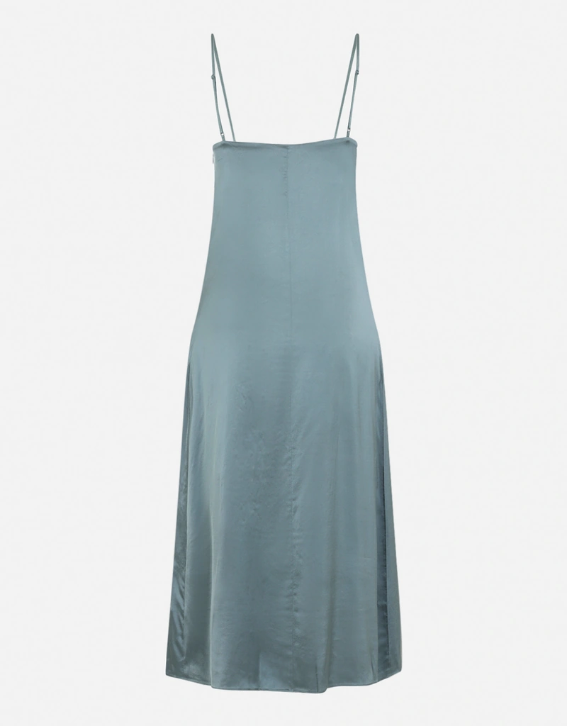 Acne Studios | Satin Slip Dress | 36 | Sage Green Acne Studios | Satin Slip Dress | 36 | Sage Green