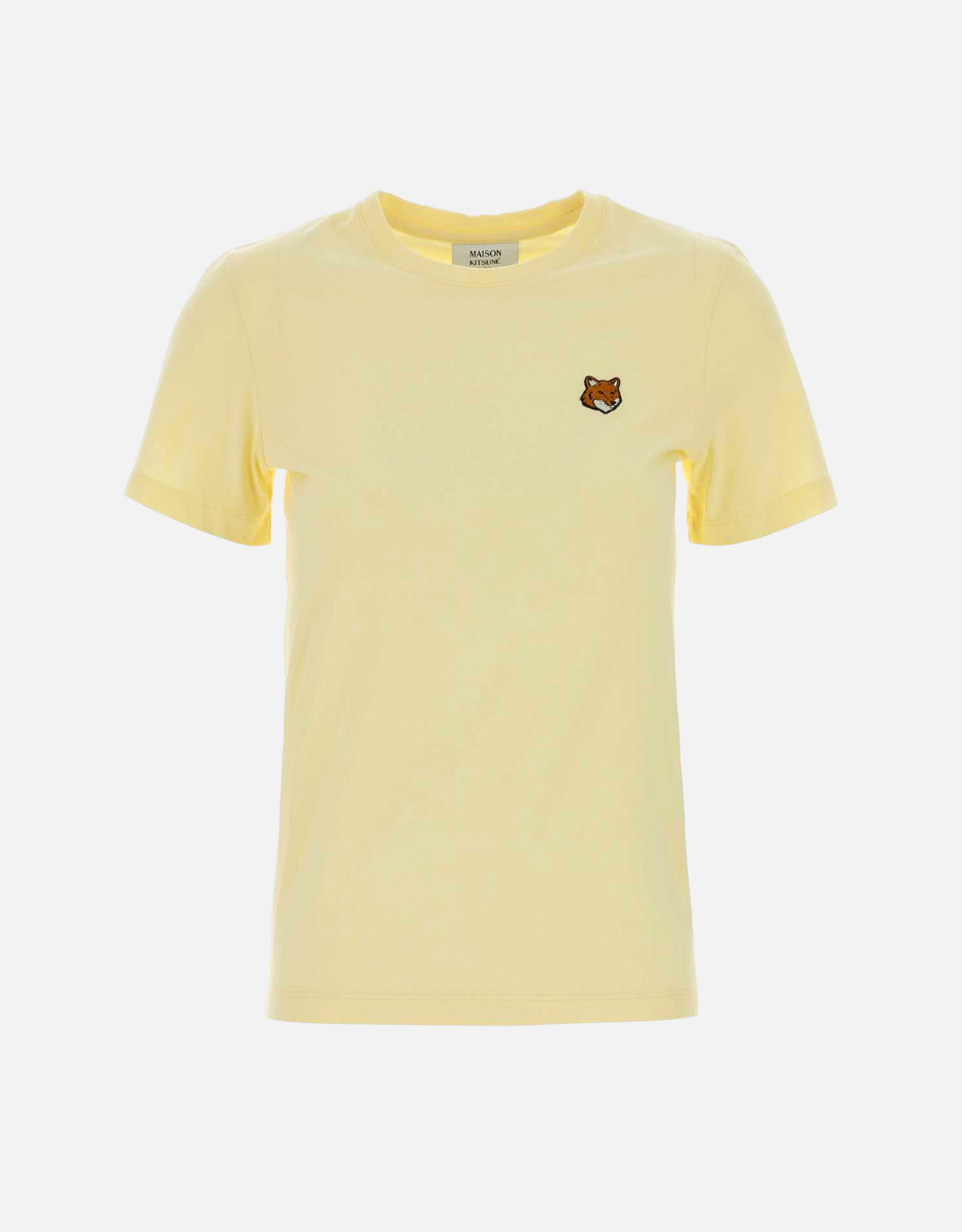 Maison Kitsuné イエローコットンTシャツ (すべての新品) IFCHIC.COM