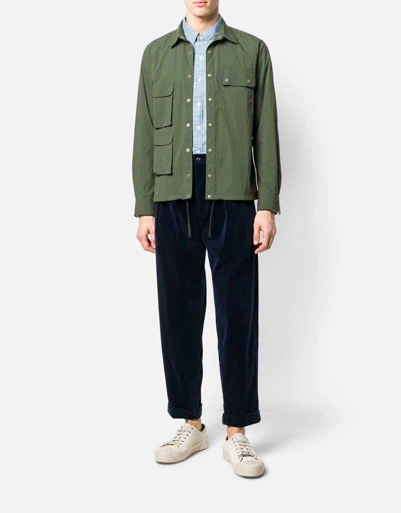 Polo Ralph Lauren メンズ カスタムフィット 綿シャンブレーシャツ