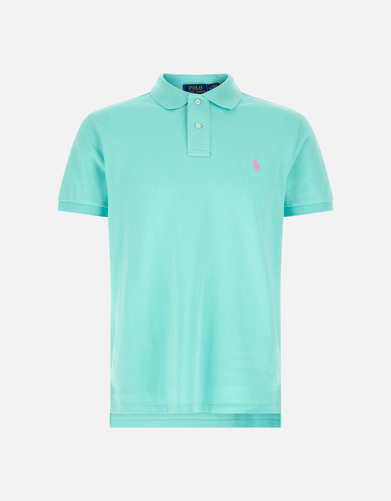 Polo Ralph Lauren メンズロゴ刺繍コットンスリムフィットポロシャツ