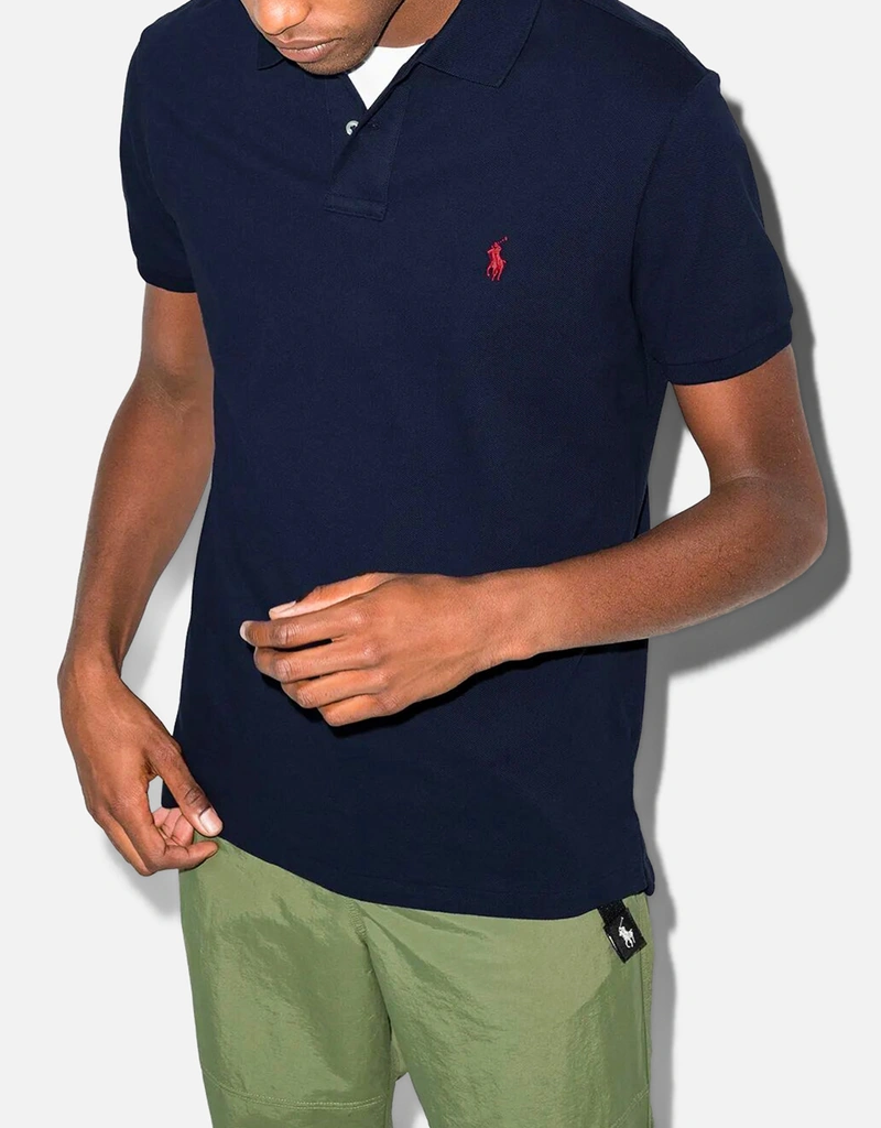 Polo Ralph Lauren メンズクラシックコットンスリムフィットポロシャツ