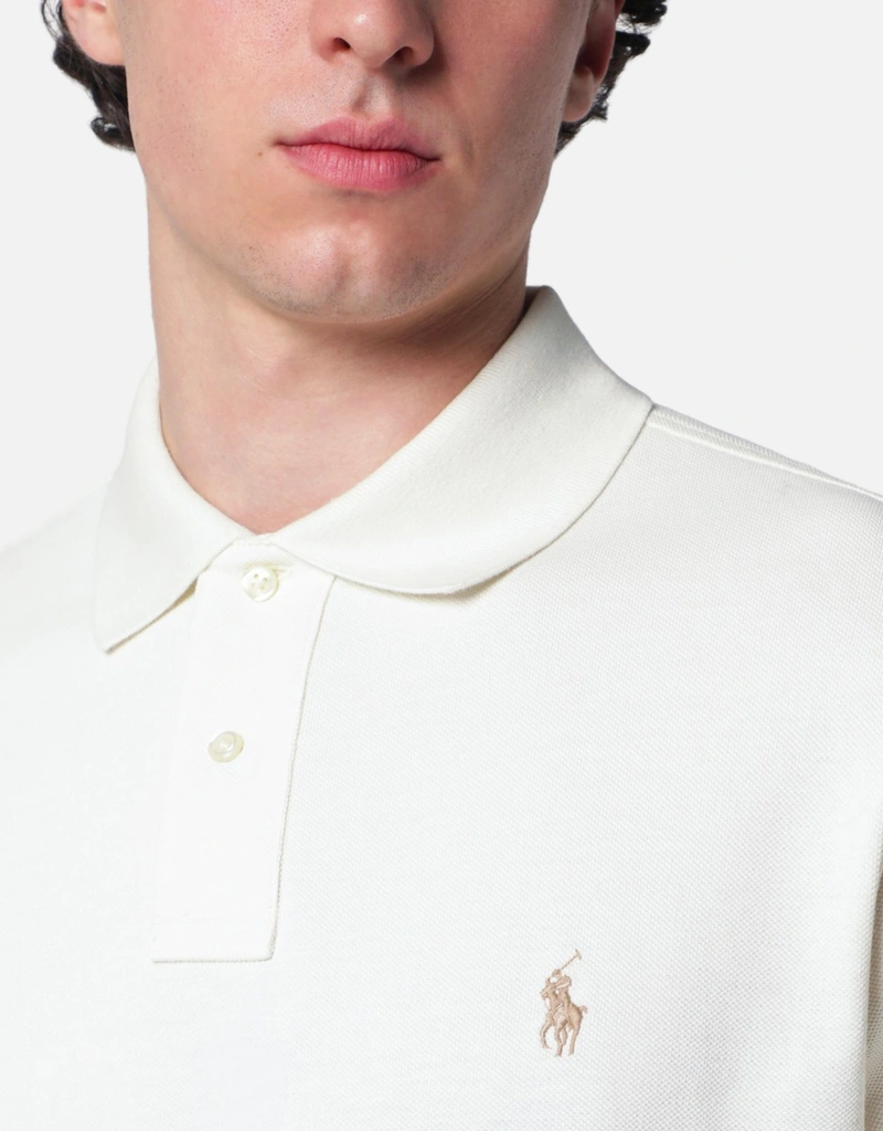 Polo Ralph Lauren メンズコットンカスタムスリムフィットポロシャツ Polo Ralph Lauren メンズコットンカスタムスリムフィットポロシャツ