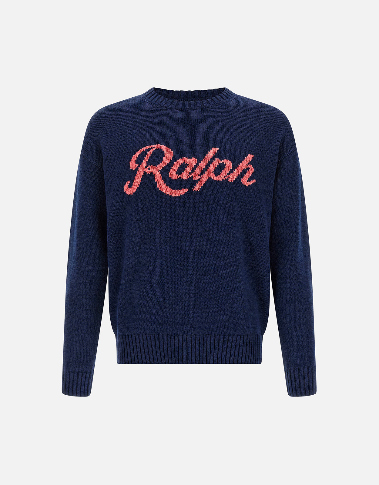 Polo Ralph Lauren メンズ インターシャロゴ リネンコットン混紡