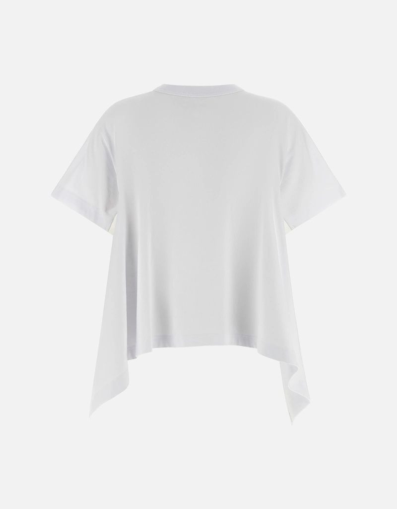 Sacai Light Weight Denim x Cotton Jersey T-Shirt (All New In