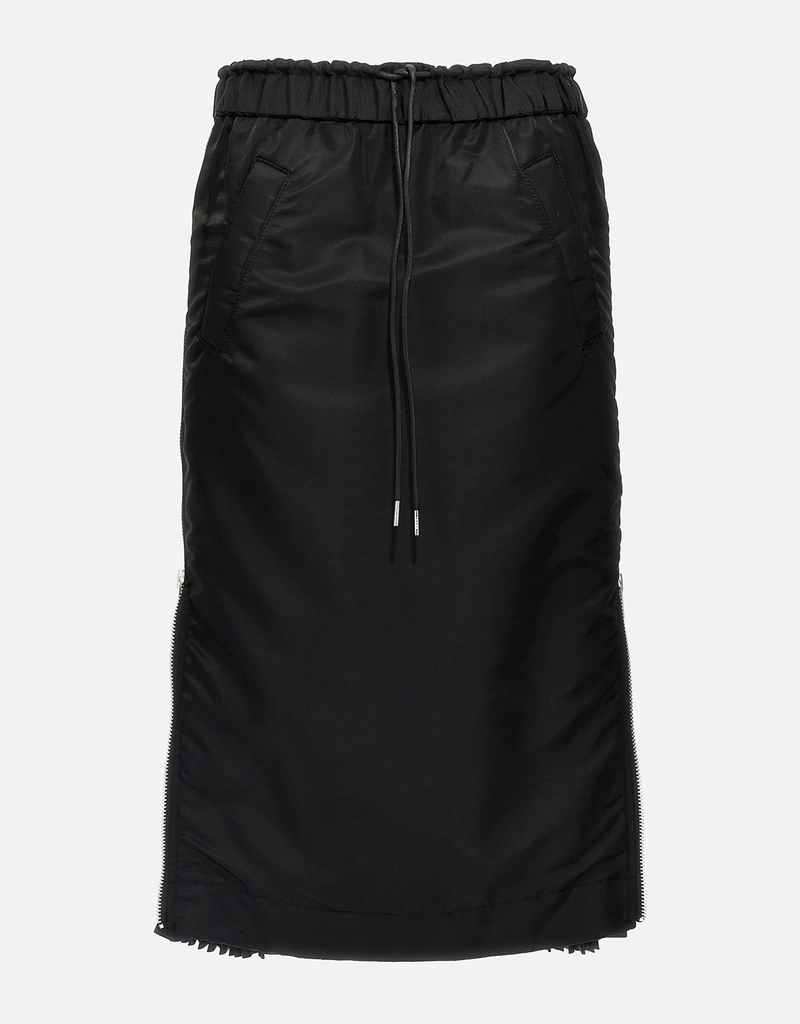 Sacai プリーツインサートミディスカート (すべての新品) IFCHIC.COM