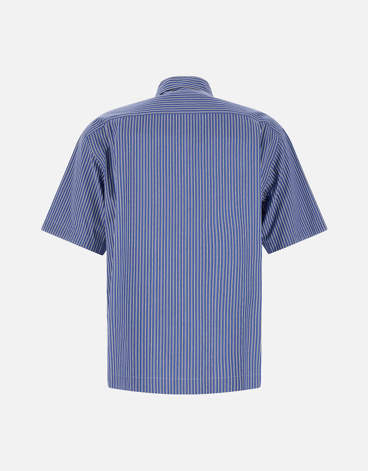 Sacai メンズストライプコットン半袖シャツ (すべての新品) IFCHIC.COM