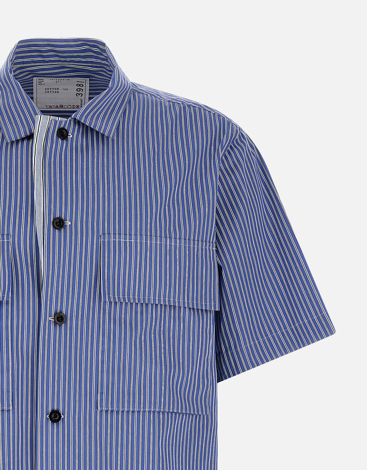 sacai カラーストライプトップス sacai: マルチカラー ホリゾンタルストライプ Tシャツ | SSENSE 日本