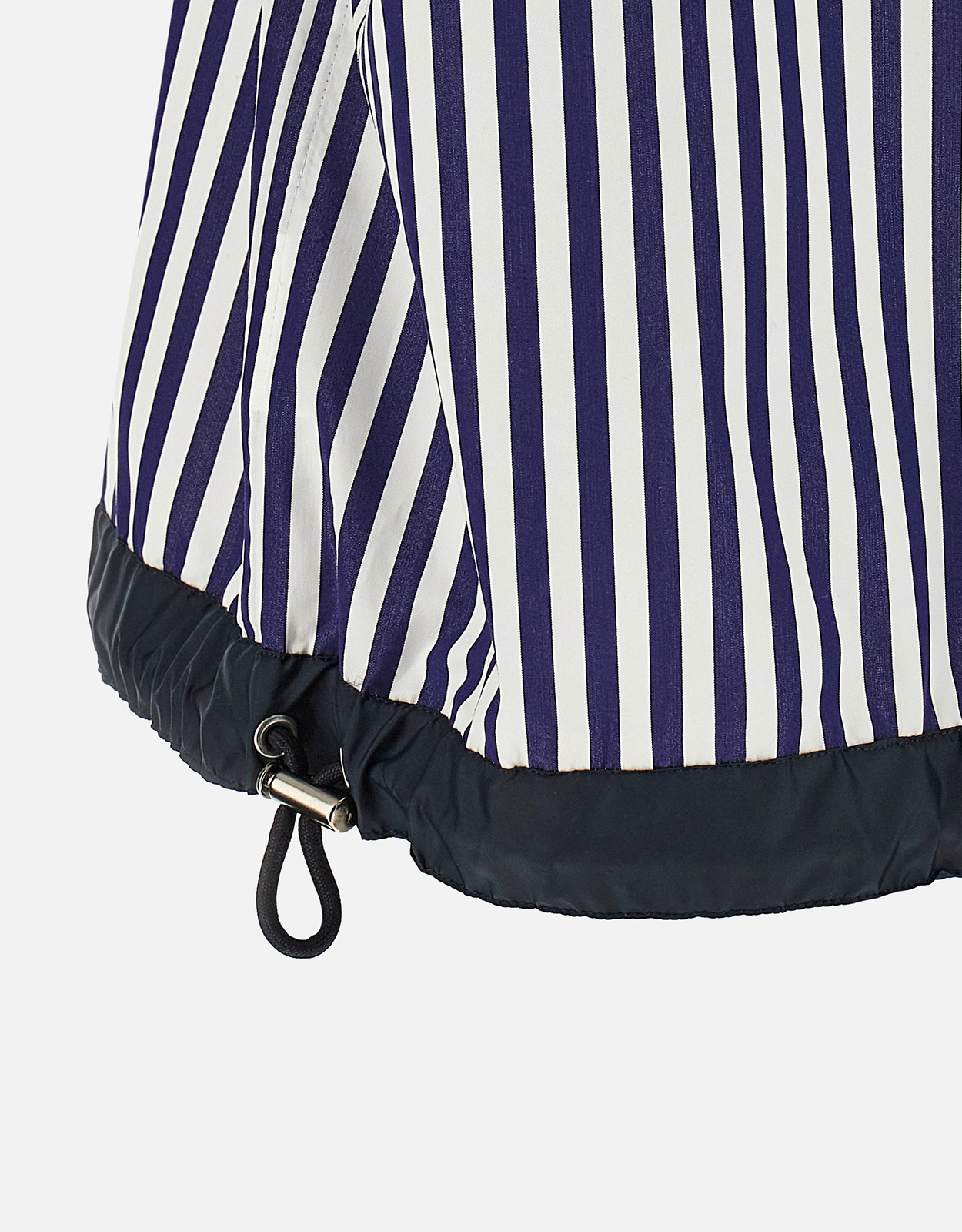 Sacai ストライプコットンポプリンクロップドシャツ (すべての新品