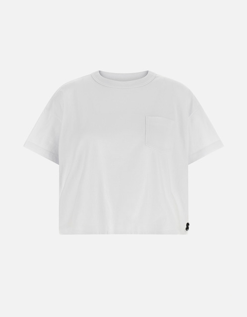 Sacai Logo Pin Cotton Jersey T-Shirt (All New In) IFCHIC.COM