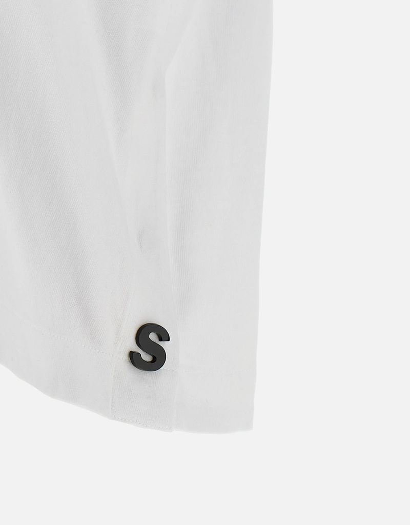 Sacai Logo Pin Cotton Jersey T-Shirt (All New In) IFCHIC.COM