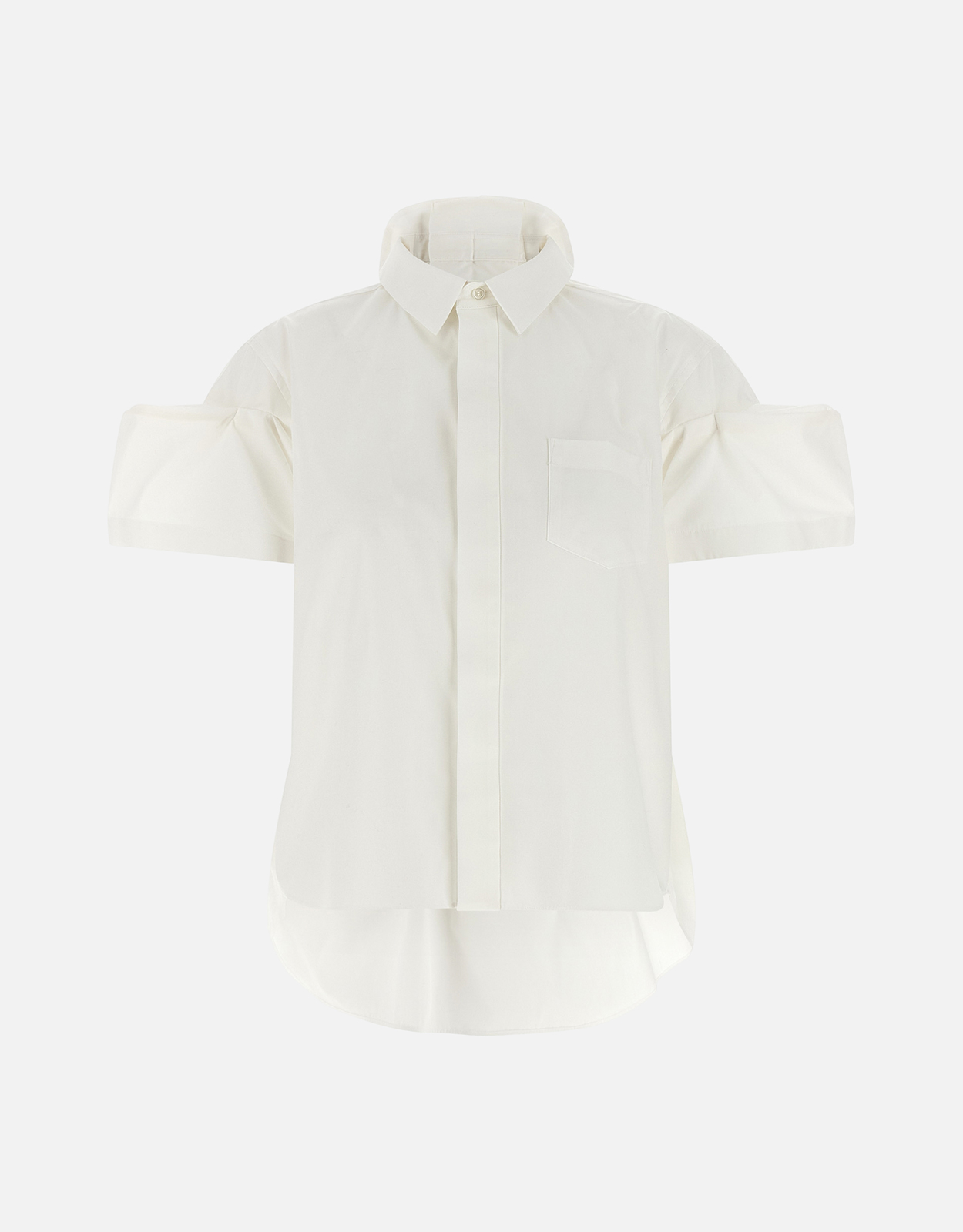 Sacai ポプリンシャツ (すべての新品) IFCHIC.COM