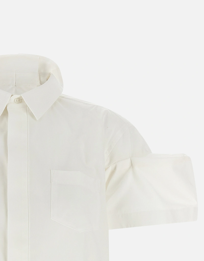 Sacai ポプリンシャツ (すべての新品) IFCHIC.COM