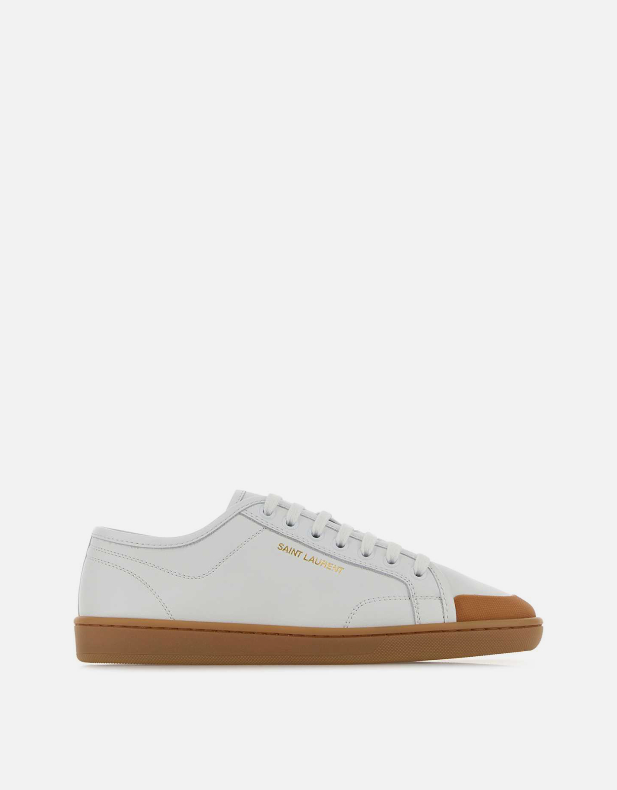 Saint Laurent Gym Sneakers In Smooth Calfskin Leather - IT 36　サンローラン ジム スニーカー スムース カーフスキン レザー - IT 36 Saint