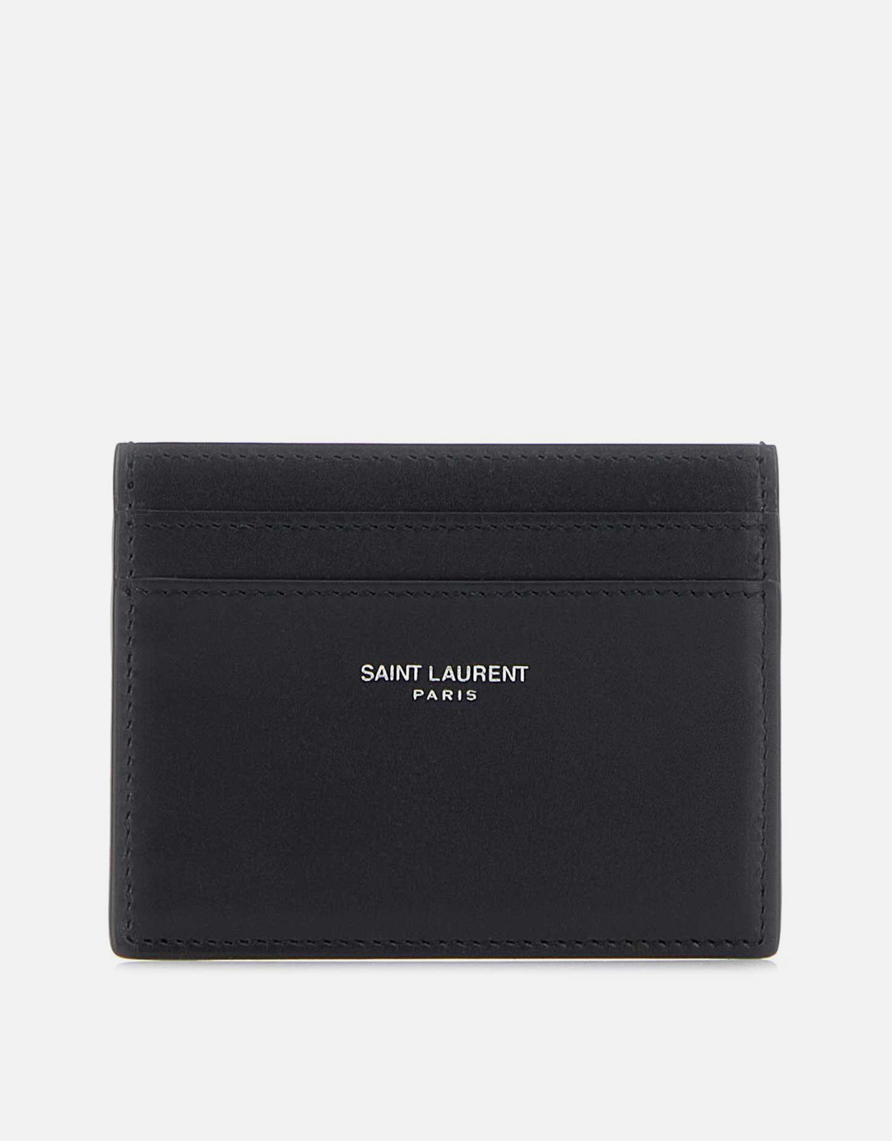 Saint Laurent Saint Laurent Men's Smooth Calfskin Leather Card Holder　サンローラン メンズ スムース カーフスキン レザー カード ホルダー
