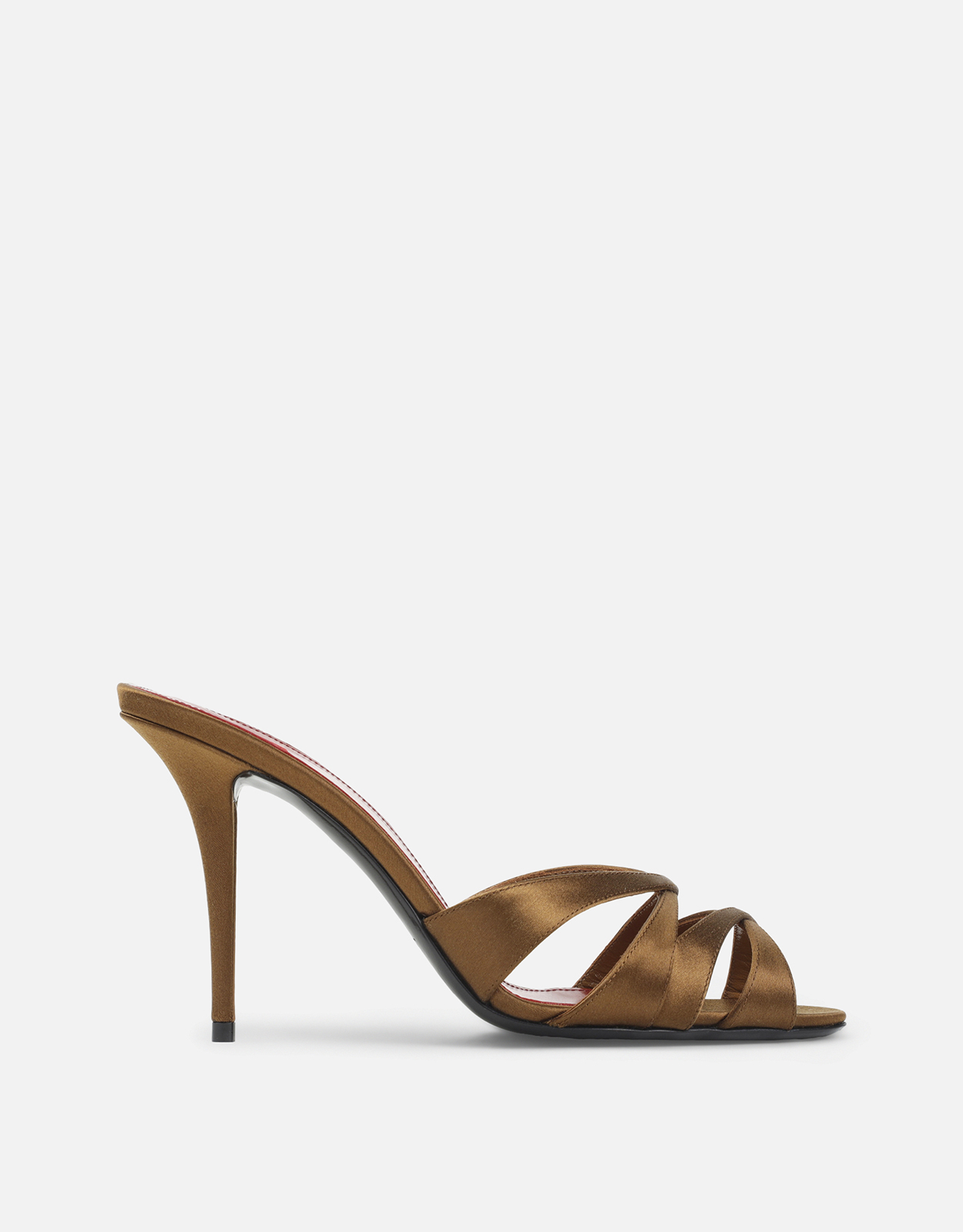 Saint Laurent サテン クレープ クロスアーモンドトゥ カバード